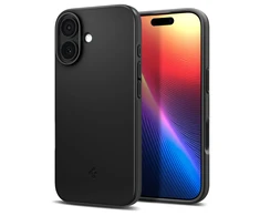 Spigen Thin Fit MagSafe dėklas skirtas Apple iPhone 17 – juodos spalvos