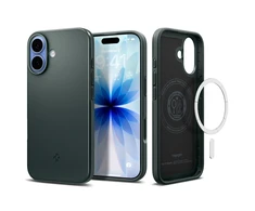 Spigen Thin Fit MagSafe dėklas skirtas Apple iPhone 17 – žalios spalvos