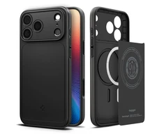 Spigen Thin Fit MagSafe dėklas skirtas Apple iPhone 17 Pro – juodos spalvos