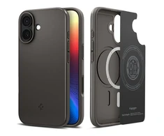 Spigen Thin Fit MagSafe dėklas skirtas Apple iPhone 17 – pilkos spalvos
