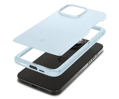 Spigen Thin Fit dėklas skirtas Apple iPhone 15 Pro,  spalva - Mute Blue
