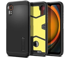 Samsung Galaxy XCover 7 Spigen Tough Armor dėklas telefonui juodos spalvos