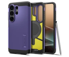 Spigen Tough Armor Mag MagSafe dėklas skirtas Samsung Galaxy S26 Ultra – violetinės spalvos