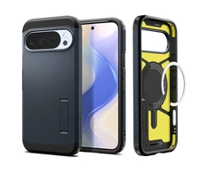 Dėklas SPIGEN TOUGH ARMOR MAG MAGSAFE GOOGLE PIXEL 10 PRO XL METAL SLATE
