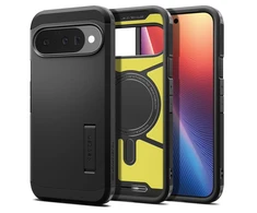 Spigen Tough Armor Mag MagSafe dėklas skirtas Google Pixel 10 / 10 Pro – juodos spalvos