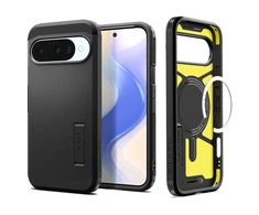 Spigen Tough Armor Mag MagSafe dėklas skirtas Google Pixel 10 / 10 Pro – juodos spalvos