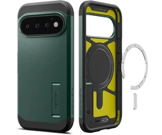 Dėklas SPIGEN TOUGH ARMOR MAG MAGSAFE GOOGLE PIXEL 11 PRO ABYSS Žalias