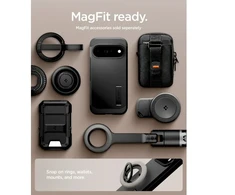 SPIGEN TOUGH ARMOR MAG MAGSAFE DĖKLAS GOOGLE PIXEL 11 PRO Juodas