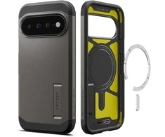 Dėklas SPIGEN TOUGH ARMOR MAG MAGSAFE GOOGLE PIXEL 11 PRO XL GUNMETAL