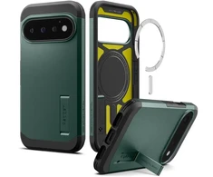 Dėklas SPIGEN TOUGH ARMOR MAG MAGSAFE GOOGLE PIXEL 11 PRO ABYSS Žalias