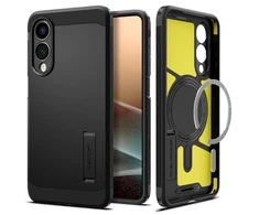 Spigen Tough Armor MagSafe dėklas skirtas Samsung Galaxy S25 Edge – juodos spalvos
