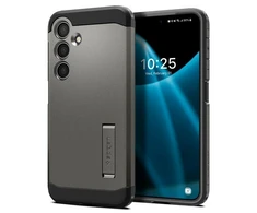 Spigen Tough Armor dėklas, skirtas Samsung Galaxy S24 gunmetal