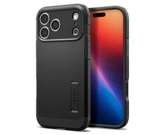 Spigen Tough Armor "T" MagSafe dėklas skirtas Apple iPhone 17 Pro – juodos spalvos
