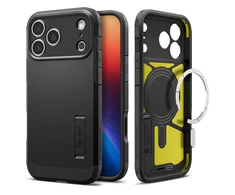 Spigen Tough Armor T MagSafe dėklas, juodas - iPhone 17 Pro Max