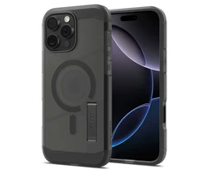 „Spigen Tough Armor“ „T“ MagSafe iPhone 16 Pro Max apsauginis dėklas, juodas