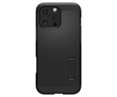 Apple iPhone 16 Pro Max Spigen Tough Armor „T” Mag MagSafe dėklas telefonui juodos spalvos