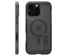 „Spigen Tough Armor“ „T“ MagSafe iPhone 16 Pro Max apsauginis dėklas, juodas