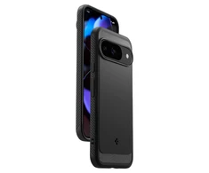 Spigen Rugged Armor dėklas skirtas Google Pixel 9 / 9 Pro – juodos spalvos