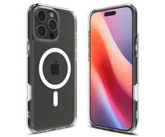 Spigen ULTRA HYBRID "T" MAG MAGSAFE Apple iPhone 16 Pro Max dėklas telefonui baltos spalvos