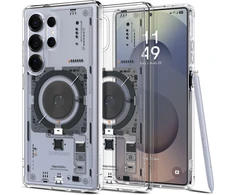 Spigen Ultra Hybrid Mag dėklas skirtas Samsung Galaxy S25 Ultra Neo One – skaidrus