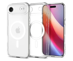 Spigen Ultra Hybrid MagSafe dėklas skirtas Apple iPhone 17 Air – skaidrus and baltos spalvos