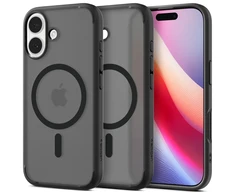 Spigen Ultra Hybrid MagSafe dėklas skirtas Apple iPhone 17 – juodos spalvos