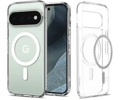 Dėklas SPIGEN ULTRA HYBRID MAG MAGSAFE GOOGLE PIXEL 11 PRO CLEAR/Baltas