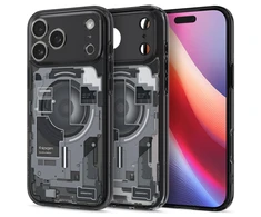 Dėklas Spigen Ultra Hybrid MagSafe, zero one juodas - iPhone 17 Pro Max