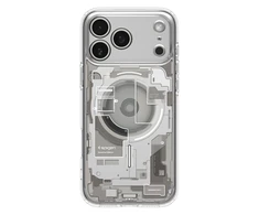 Dėklas „Spigen Ultra Hybrid MagSafe“, natūralaus titano spalvos – „iPhone 17 Pro Max“
