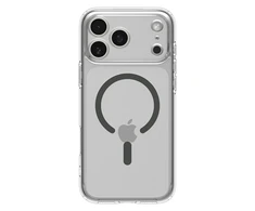 Dėklas „Spigen Ultra Hybrid MagSafe“, skaidrus grafitas – „iPhone 17 Pro Max“