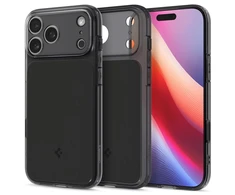 Dėklas „Spigen Ultra Hybrid T MagSafe“, matinis juodas - iPhone 17 Pro Max