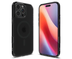 Apple iPhone 16 Pro Max Spigen Ultra Hybrid „T” Mag MagSafe Frost dėklas telefonui juodos spalvos