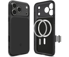 Dėklas Spigen Ultra Hybrid T MagSafe iPhone 17 Pro / 18 Pro MATINIS juodos spalvos