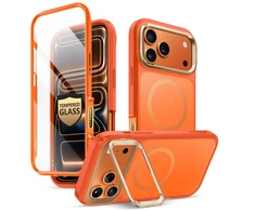 Dėklas Supcase Iblsn Ares Flip Mag Magsafe iPhone 17 Pro Max coral