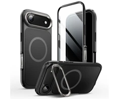 Supcase IBLSN Ares Flip Mag MagSafe dėklas skirtas Apple iPhone 17 Air – juodos spalvos