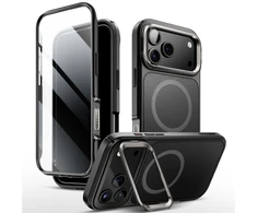 Supcase IBLSN Ares Flip Mag MagSafe dėklas skirtas Apple iPhone 17 Pro - juodos spalvos