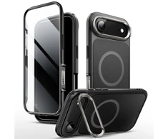 Supcase IBLSN Ares Flip Mag MagSafe dėklas skirtas Apple iPhone 17 Air – juodos spalvos