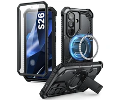 Dėklas SupCase IBLSN ArmorBox Mag MagSafe Samsung Galaxy S26 juodos spalvos