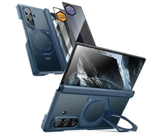 Dėklas Supcase UB Aero MagSafe 2-Set Case for Samsung Galaxy Z Fold 8 Ultra - Navy Mėlyna
