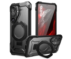 SupCase UB GRIP MAG MagSafe Samsung Galaxy S26 dėklas juodos spalvos