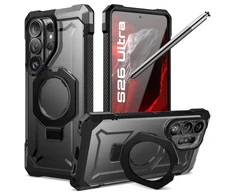 SupCase UB GRIP MAG MagSafe Samsung Galaxy S26 Ultra dėklas juodos spalvos