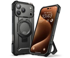 Supcase UB Grip Mag MagSafe dėklas skirtas Apple iPhone 17 Pro – juodos spalvos