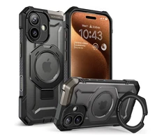 Supcase UB Grip Mag MagSafe dėklas skirtas Apple iPhone 17 – juodos spalvos