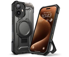 Supcase UB Grip Mag MagSafe dėklas skirtas Apple iPhone 17 – juodos spalvos