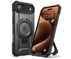 Supcase UB Grip Mag MagSafe dėklas skirtas Apple iPhone 17 Air – juodos spalvos