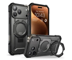 Supcase UB Grip Mag MagSafe dėklas skirtas Apple iPhone 17 Pro Max – juodos spalvos
