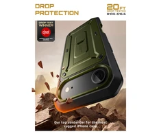 Supcase UB Pro dėklas skirtas Apple iPhone 17 Air – žalios spalvos