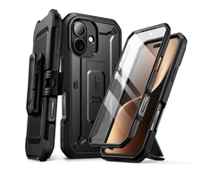 Supcase UB Pro Apple iPhone 17 dėklas – juodos spalvos