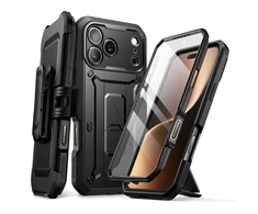 Supcase UB Pro dėklas skirtas Apple iPhone 17 Pro Max – juodos spalvos