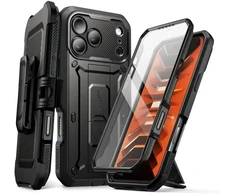 Dėklas SupCase UNICORN BEETLE Pro iPhone 17 Pro / 18 Pro Juodas